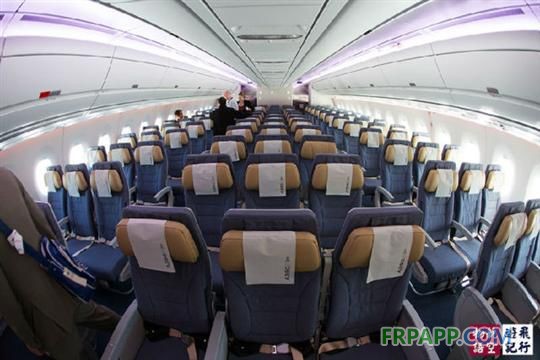 媒體揭秘空中客車公司最新A350豪華客機(jī)