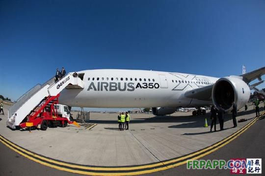 媒體揭秘空中客車公司最新A350豪華客機(jī)