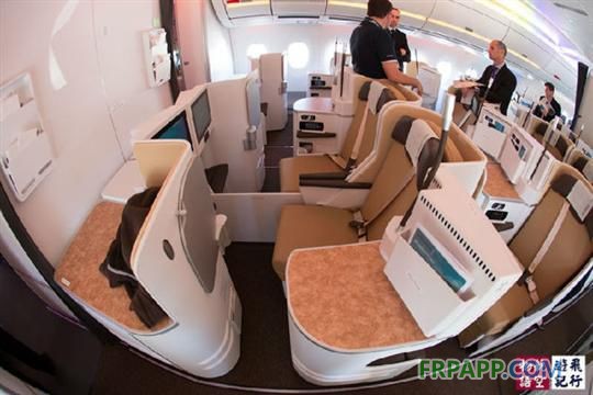 媒體揭秘空中客車公司最新A350豪華客機(jī)