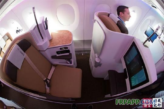 媒體揭秘空中客車公司最新A350豪華客機(jī)