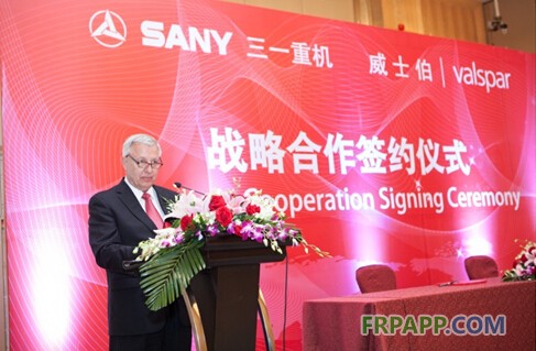 強(qiáng)強(qiáng)聯(lián)合新發(fā)展  互利共進(jìn)贏(yíng)未來(lái)--威士伯與三一重機(jī)簽訂戰(zhàn)略合作協(xié)議-復(fù)合材料應(yīng)用