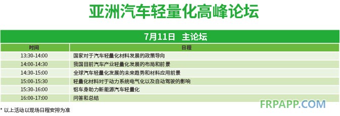 高峰論壇助力2018亞洲汽車(chē)輕量化展覽會(huì) 深度、權(quán)威、專(zhuān)業(yè)